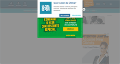 Desktop Screenshot of gazetadopovo.com.br